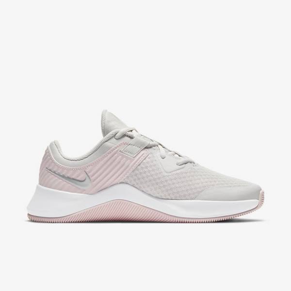 Nike MC Trainer Sportschuhe Damen Platin Rosa Weiß Metal Silber | NK395XJL