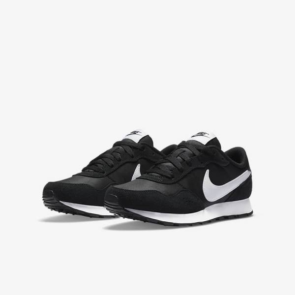 Nike MD Valiant Older Sneakers Kinder Schwarz Weiß | NK560YQM