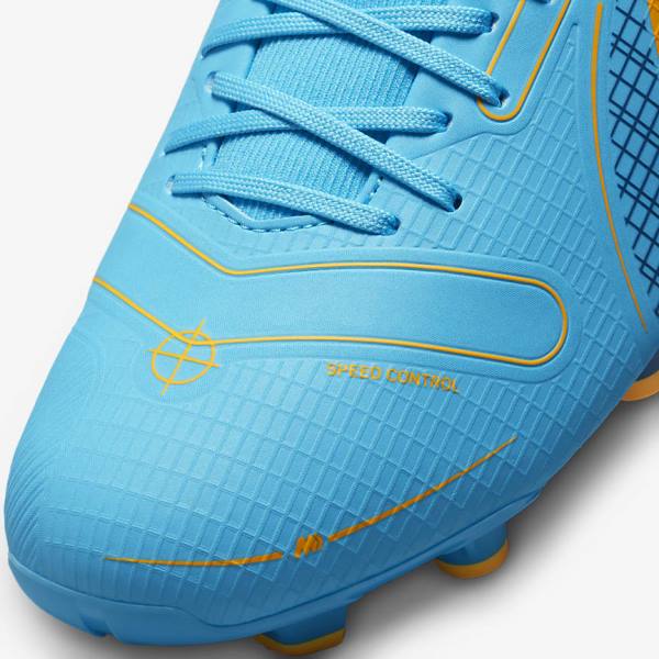 Nike Mercurial Superfly 8 Academy MG Multi-Grounds Fußballschuhe Damen Blau Orange | NK324GHI