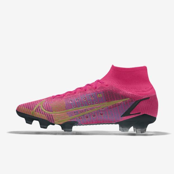 Nike Mercurial Superfly 8 Elite By You Custom Fußballschuhe Damen Mehrfarbig | NK726BUE