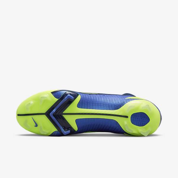 Nike Mercurial Superfly 8 Elite FG Firm-Grounds Fußballschuhe Damen Blau | NK261GKP