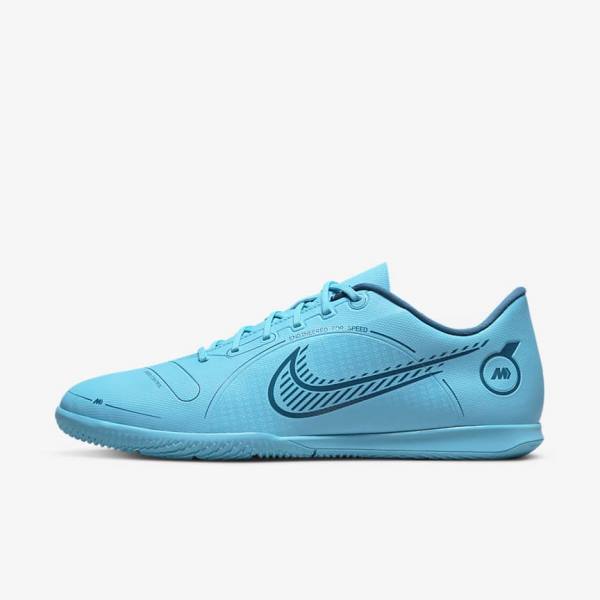 Nike Mercurial Vapor 14 Club IC Indoor Court Fußballschuhe Herren Blau Orange | NK682OHK