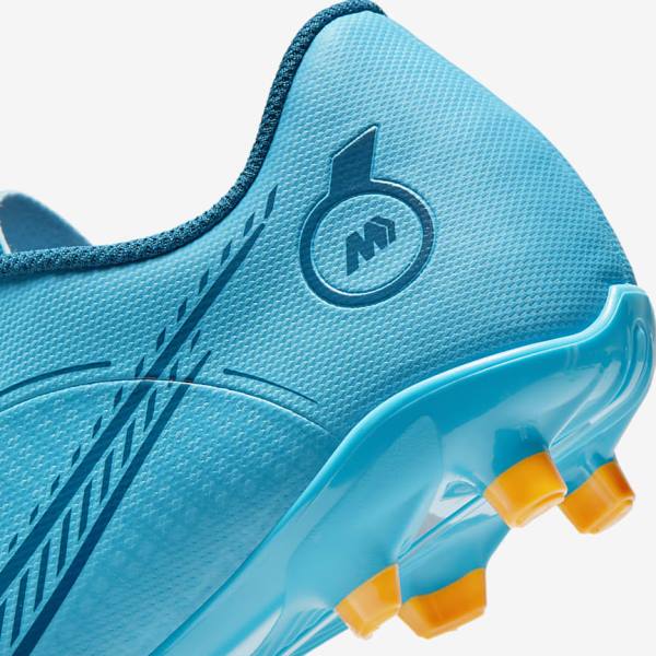 Nike Mercurial Vapor 14 Club MG Multi-Ground Fußballschuhe Herren Blau Orange | NK721RGI