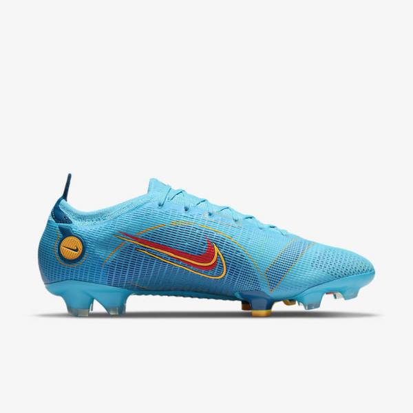 Nike Mercurial Vapor 14 Elite FG Firm-Grounds Fußballschuhe Herren Blau Orange | NK129SBJ