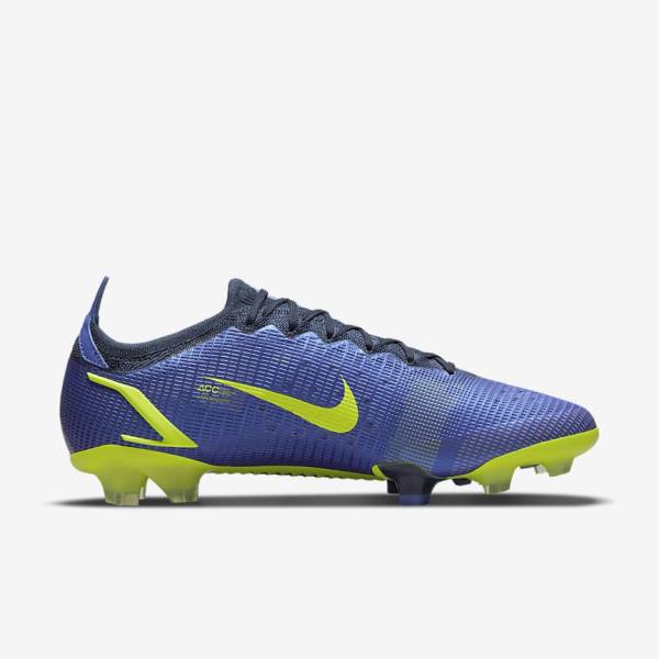 Nike Mercurial Vapor 14 Elite FG Firm-Ground Fußballschuhe Herren Blau | NK157DYA