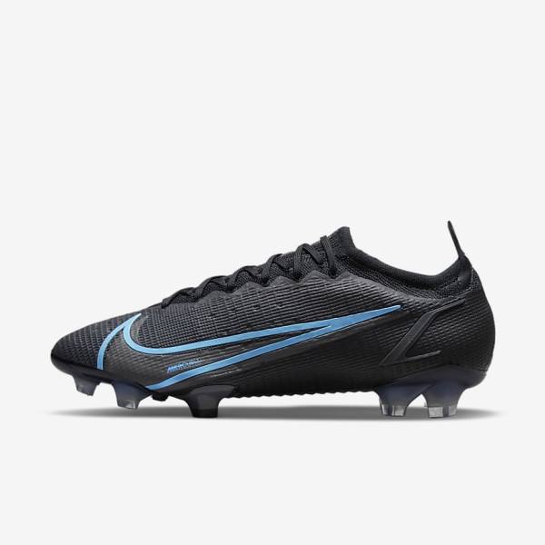 Nike Mercurial Vapor 14 Elite FG Firm-Ground Fußballschuhe Damen Schwarz | NK470JDU