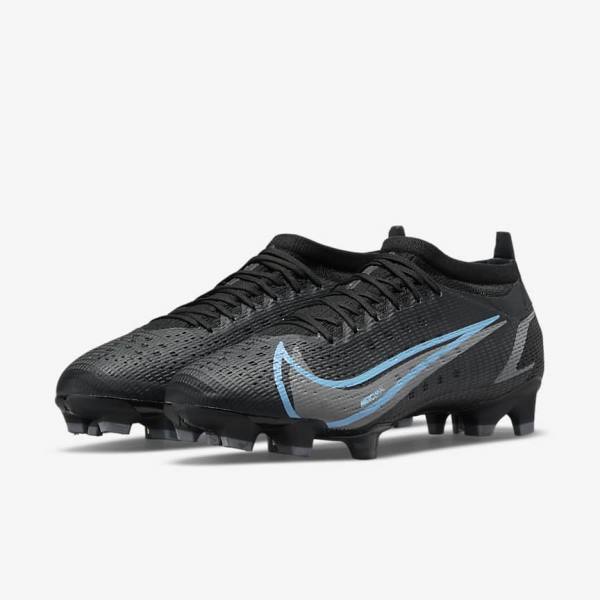 Nike Mercurial Vapor 14 Pro FG Firm-Ground Fußballschuhe Damen Schwarz | NK372YTV