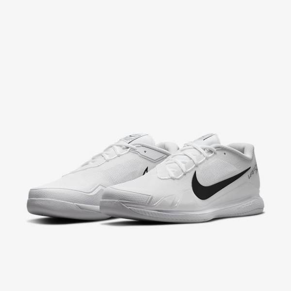 Nike NikeCourt Air Zoom Vapor Pro Carpet Tennisschuhe Herren Weiß Schwarz | NK561BOX