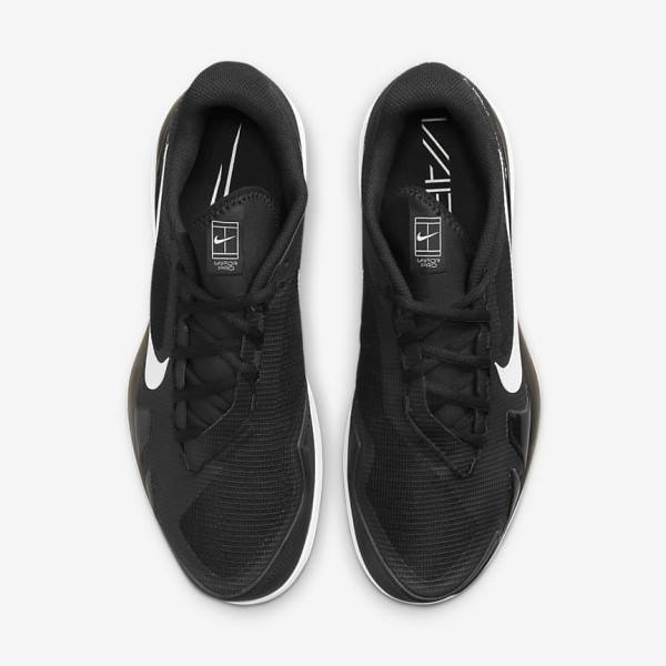 Nike NikeCourt Air Zoom Vapor Pro Carpet Tennisschuhe Herren Schwarz Weiß | NK630WAY