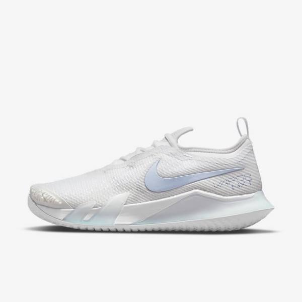 Nike NikeCourt React Vapor NXT Hard Court Tennisschuhe Damen Weiß | NK875OEP