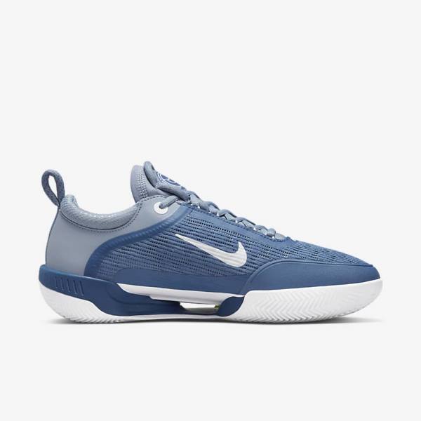 Nike NikeCourt Zoom NXT Clay Court Tennisschuhe Herren Navy Weiß | NK452MXV