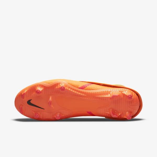 Nike Phantom GT2 Academy FlyEase MG Multi-Grounds Fußballschuhe Damen Orange Hellrot Schwarz | NK564IUC