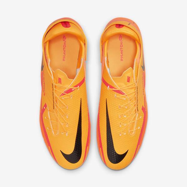 Nike Phantom GT2 Academy FlyEase MG Multi-Grounds Fußballschuhe Damen Orange Hellrot Schwarz | NK564IUC