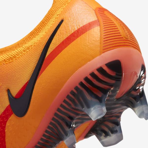 Nike Phantom GT2 Elite FG Firm-Ground Fußballschuhe Damen Orange Hellrot Schwarz | NK297LZE