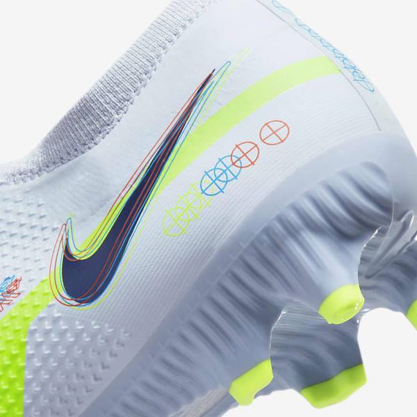 Nike Phantom GT2 Pro FG Firm-Ground Fußballschuhe Damen Grau Hellblau | NK691QDV