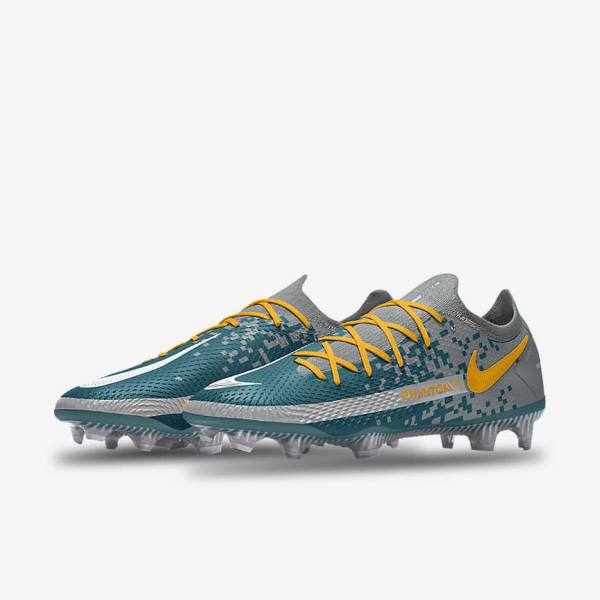 Nike Phantom GT Elite By You Custom Firm Ground Fußballschuhe Damen Mehrfarbig | NK108ACZ