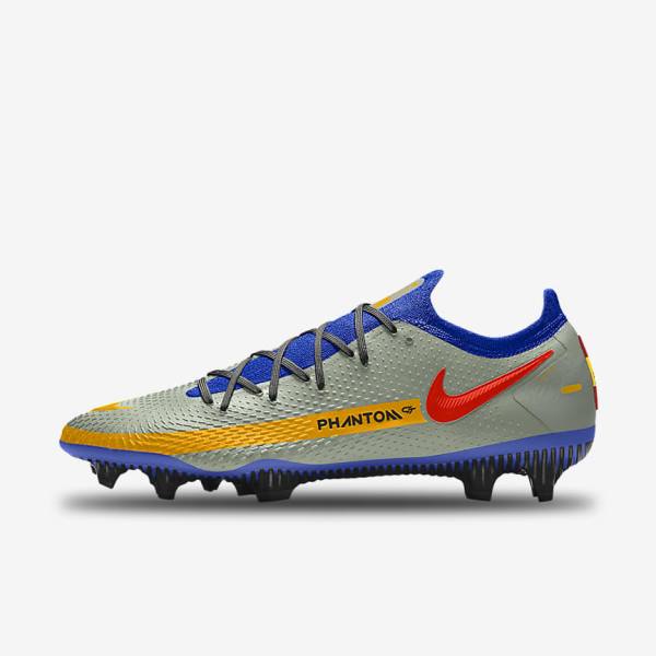 Nike Phantom GT Elite By You Custom Firm Ground Fußballschuhe Herren Mehrfarbig | NK592FGA