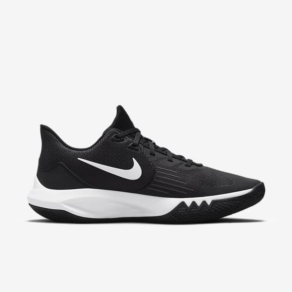 Nike Precision 5 Basketballschuhe Damen Schwarz Dunkelgrau Weiß | NK462XLZ