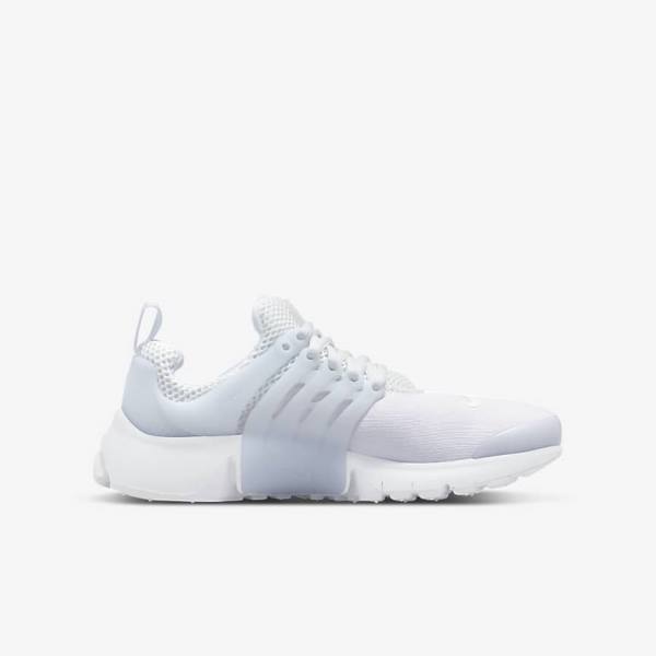 Nike Presto Older Sneakers Kinder Weiß Platin Weiß | NK185RVJ