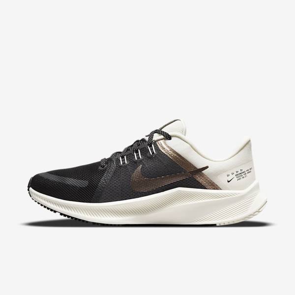 Nike Quest 4 Premium Straßen Laufschuhe Damen Metal Grau | NK495JVR