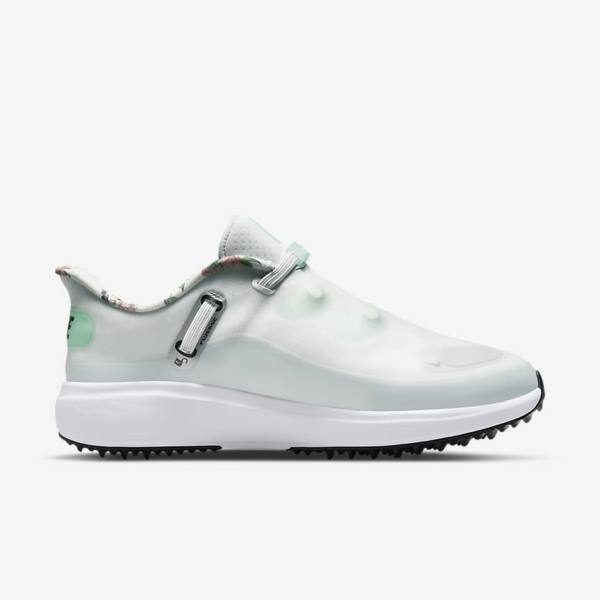 Nike React Ace Tour Golfschuhe Damen Weiß Platin Mintfarben Schwarz | NK105KZC