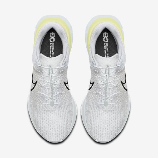 Nike React Infinity Run 3 By You Custom Straßen Laufschuhe Herren Weiß | NK682YTD