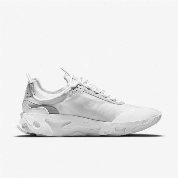 Nike React Live Sneakers Herren Weiß Platin Weiß | NK137XOA