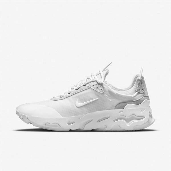 Nike React Live Sneakers Herren Weiß Platin Weiß | NK137XOA