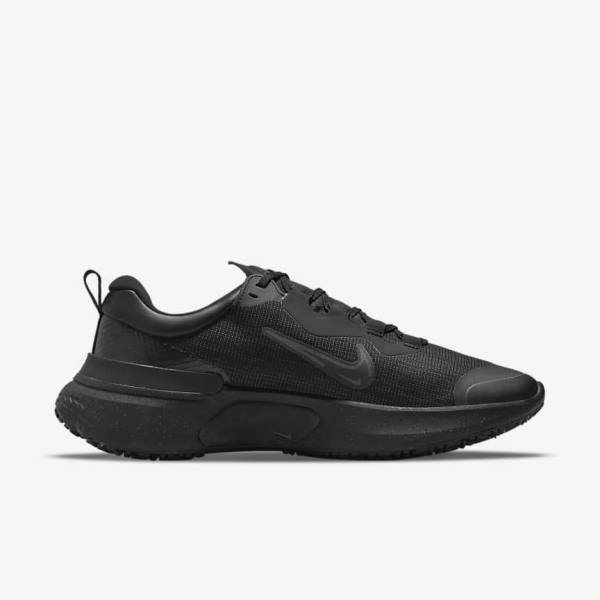 Nike React Miler 2 Shield Weatherised Straßen Laufschuhe Herren Schwarz Dunkelgrau Schwarz | NK963OKX