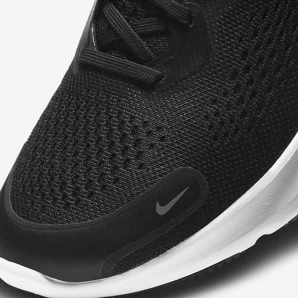 Nike React Miler 2 Straßen Laufschuhe Herren Schwarz Grau Weiß | NK207MSG