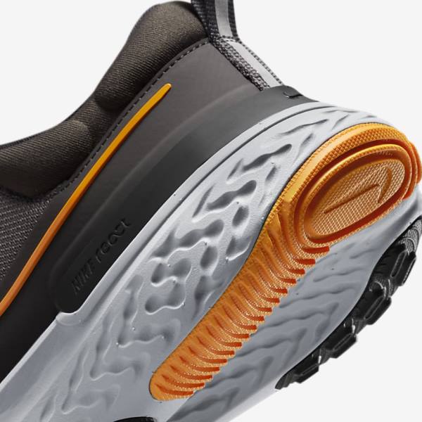 Nike React Miler 2 Straßen Laufschuhe Herren Grau Schwarz Grau | NK791BQU