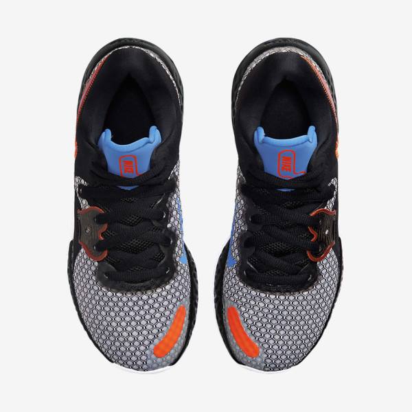 Nike Renew Elevate 2 Basketballschuhe Damen Schwarz Weiß Orange Hellblau | NK462WNC