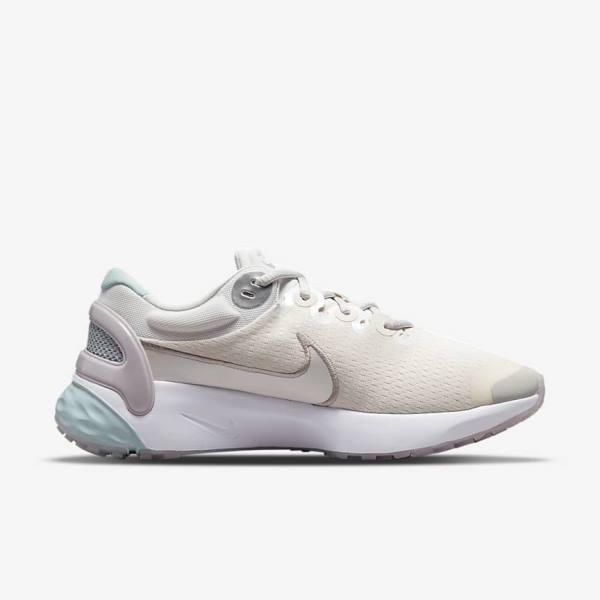 Nike Renew Run 3 Premium Straßen Laufschuhe Damen Metal Grau | NK405VNX