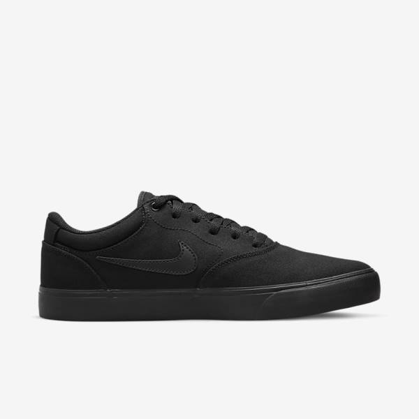 Nike SB Chron 2 Canvas Skate Shoes Damen Schwarz | NK041XMC