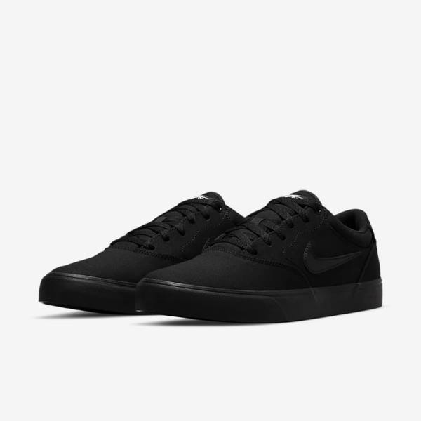 Nike SB Chron 2 Canvas Skate Shoes Damen Schwarz | NK041XMC