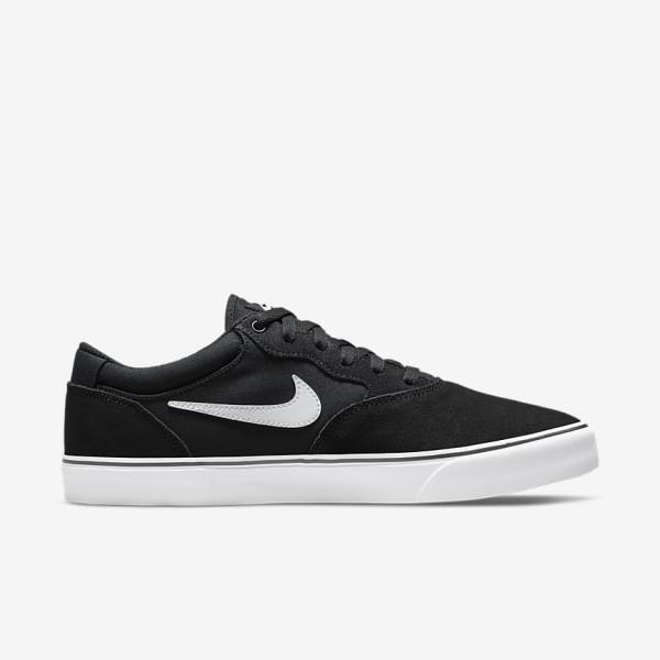 Nike SB Chron 2 Skate Shoes Herren Schwarz Weiß | NK315BJC