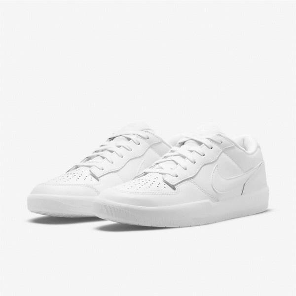 Nike SB Force 58 Premium Skate Shoes Damen Weiß | NK432EUQ