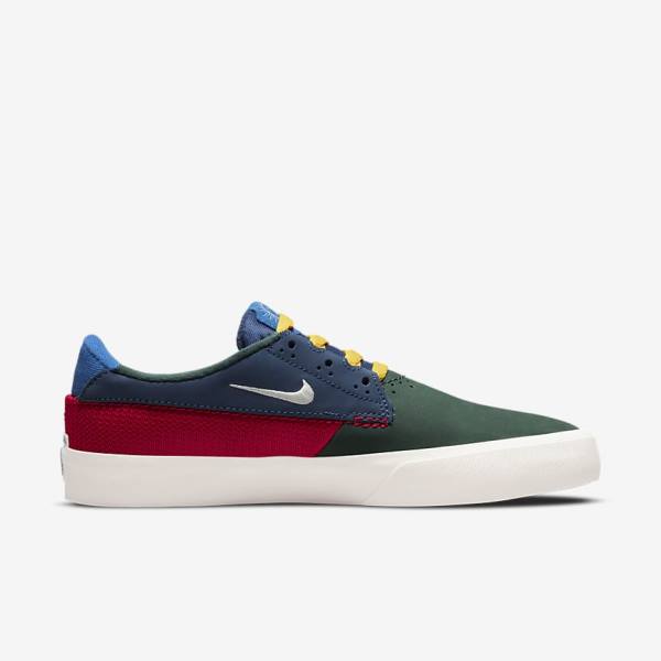 Nike SB Shane Skate Shoes Damen Grün Rot Navy | NK065ENM