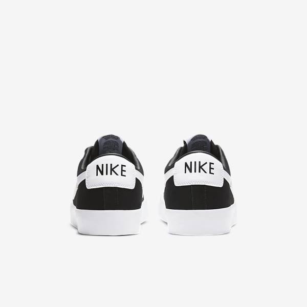 Nike SB Zoom Blazer Low Pro GT Sneakers Damen Schwarz Hellbraun Weiß | NK432YJR