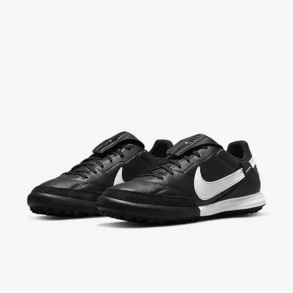 Nike The Premier 3 TF Artificial-Turf Fußballschuhe Herren Schwarz Weiß | NK249ZTJ