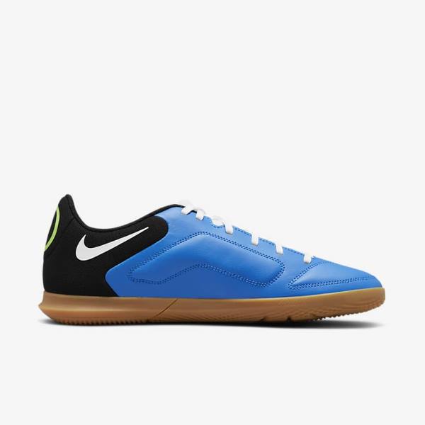 Nike Tiempo Legend 9 Club IC Indoor-Court Fußballschuhe Herren Hellblau Hellgrün Braun Schwarz | NK378HOW