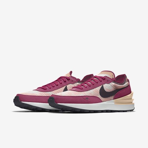 Nike Waffle One By You Custom Sneakers Damen Mehrfarbig | NK812JPE