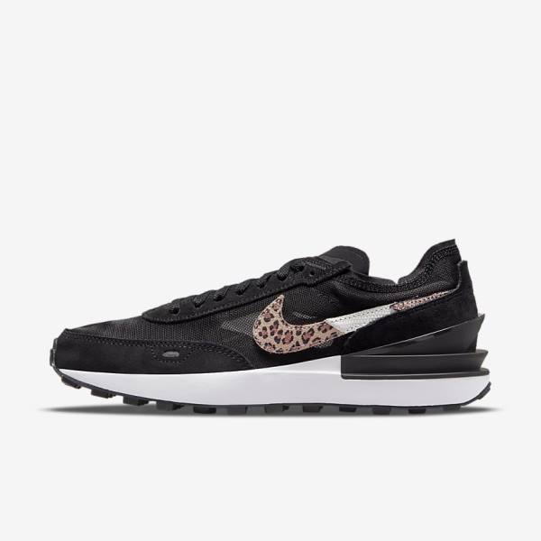 Nike Waffle One SE Sneakers Damen Schwarz Mehrfarbig | NK247TUD