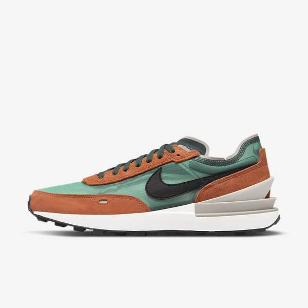 Nike Waffle One SE Sneakers Herren Grün Rot Orange Schwarz | NK478BUK