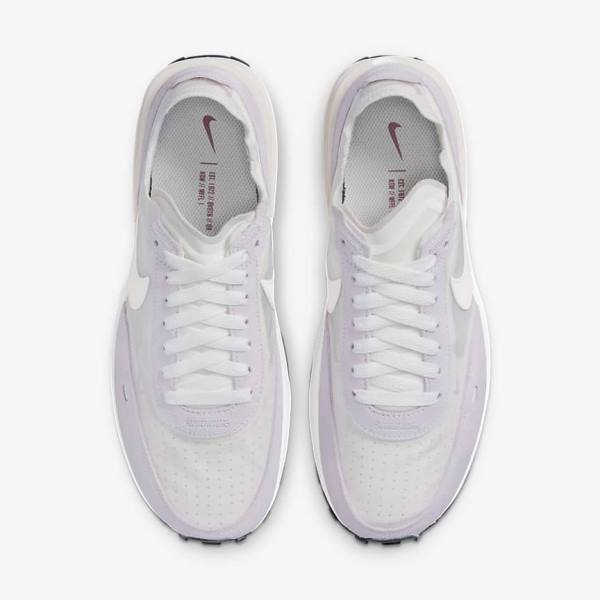 Nike Waffle One Sneakers Damen Weiß Hellrosa | NK279XGN