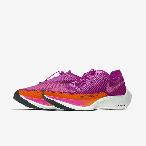 Nike ZoomX Vaporfly NEXT% 2 By You Straßen Rennfahrer Laufschuhe Herren Mehrfarbig | NK416TIJ