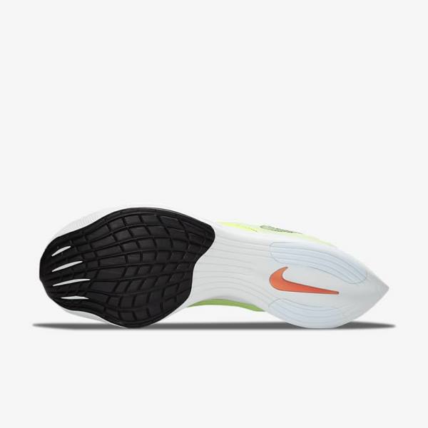 Nike ZoomX Vaporfly Next% 2 Straßen Rennfahrer Laufschuhe Herren Orange Schwarz | NK140JKL