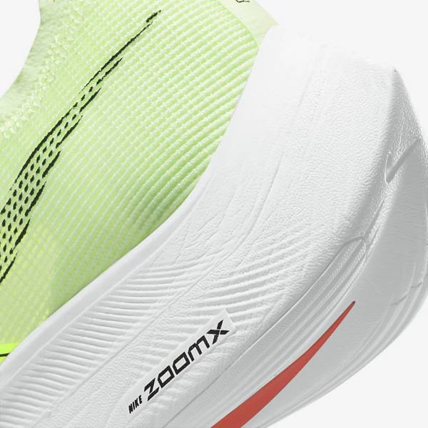 Nike ZoomX Vaporfly Next% 2 Straßen Rennfahrer Laufschuhe Herren Orange Schwarz | NK140JKL