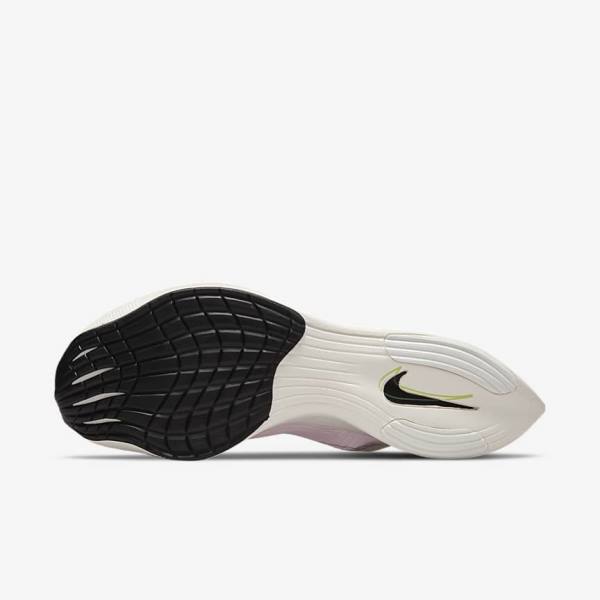 Nike ZoomX Vaporfly Next% 2 Straßen Rennfahrer Laufschuhe Herren Gold Orange Schwarz | NK537RIZ