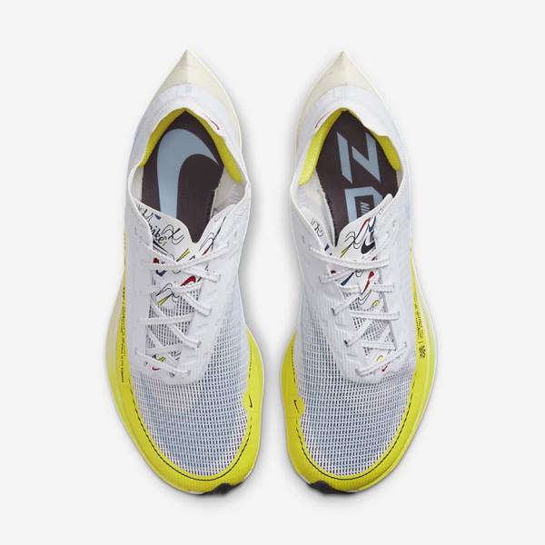 Nike ZoomX Vaporfly Next% 2 Straßen Rennfahrer Laufschuhe Damen Türkis Schwarz | NK672LQC